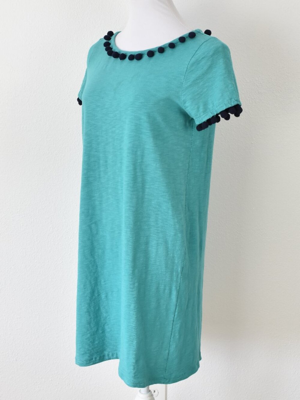Boden Bridget Jersey Pom-Pom Dress - 6 - Picture 4 of 9